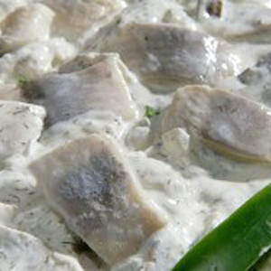 Haring in dillesalade